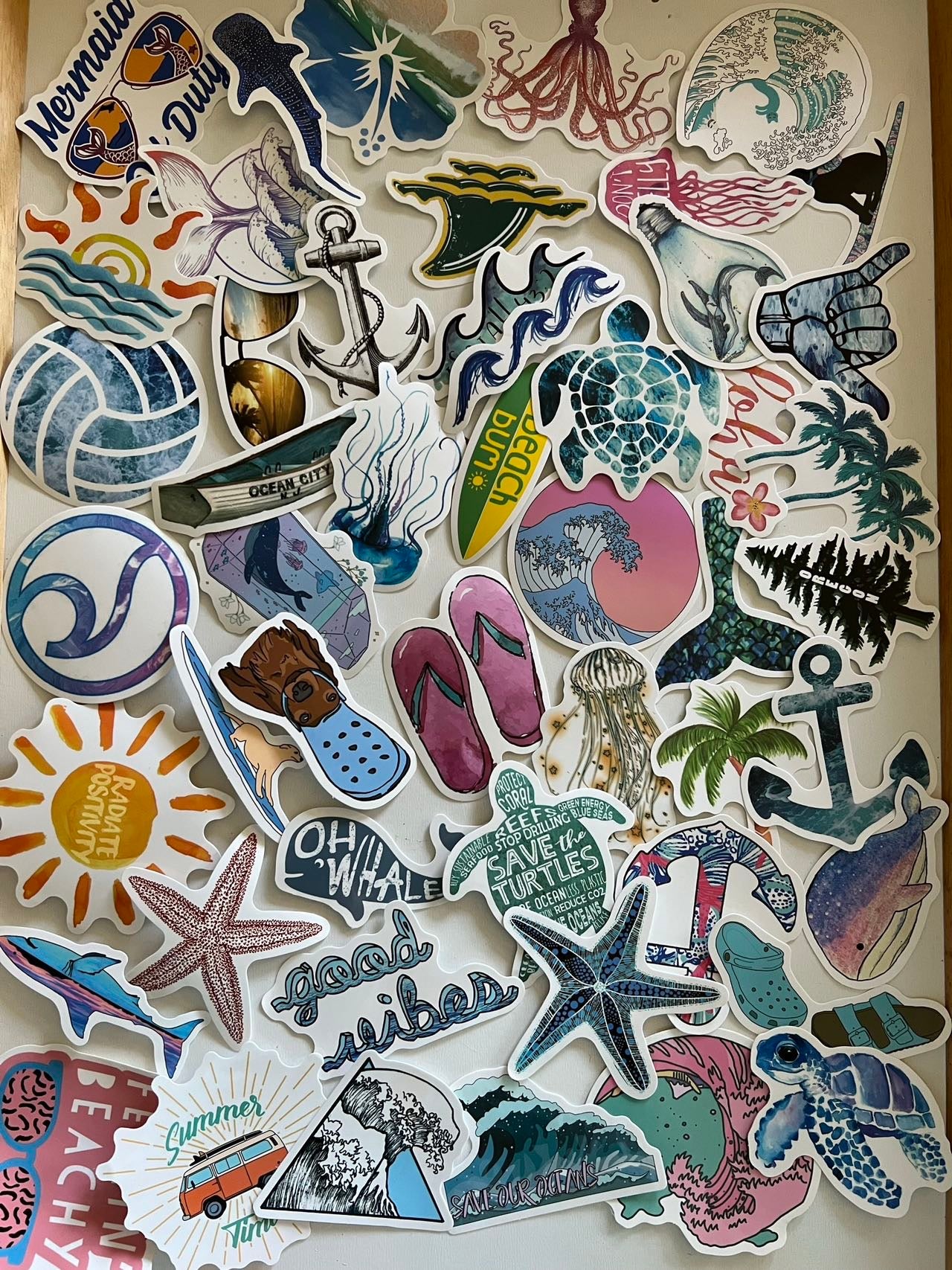 Beach Stickers